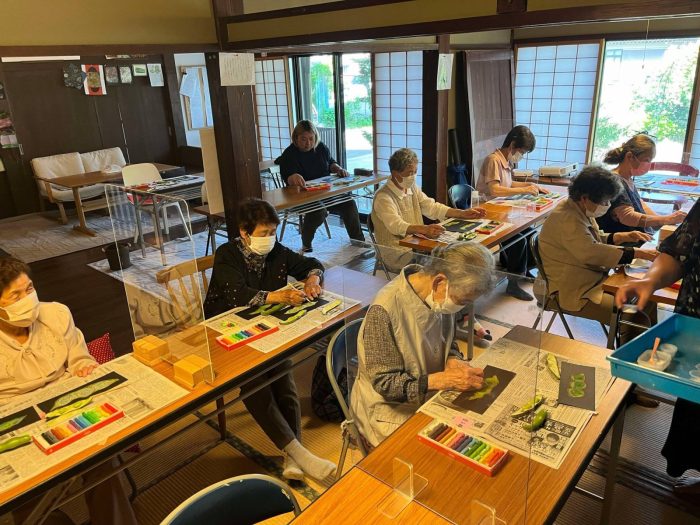 ものがたり茶屋：臨床美術
